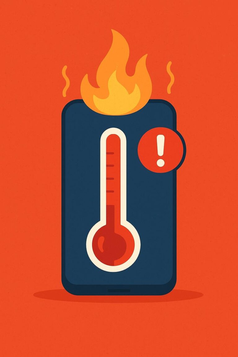 أسباب ارتفاع حرارة الجوال وكيف تحل المشكلة نهائيًا